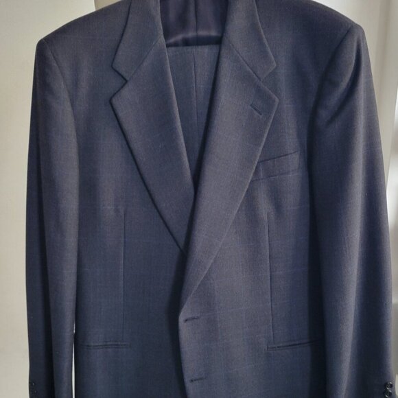 NWT- CANALI Men’s Italian Pure Wool Double Breasted Suit - Classic Fit - Picture 3 of 15